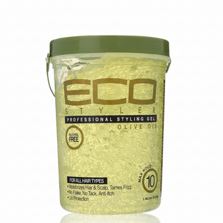 eco styler olive oil styling gel 2.36l max hold shine moisture control for smooth defined hair