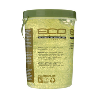 eco styler olive oil styling gel 2.36l max hold shine moisture control for smooth defined hair