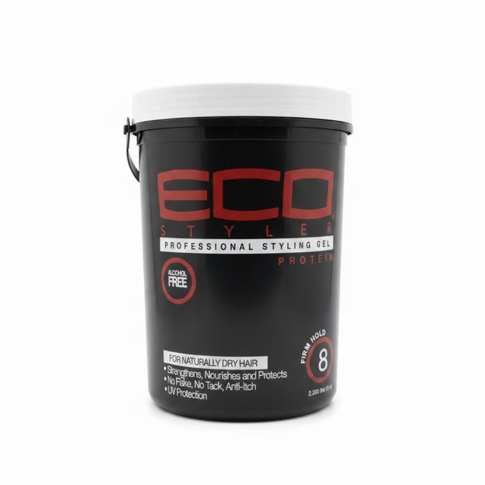 Eco Styler Protein gel 2.3L for strong hold frizz control shine and hair strengthening styling