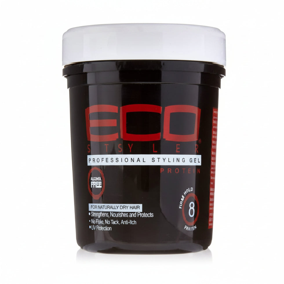 Eco Styler Protein Styling Gel 454g 16oz for maximum hold, curl definition and frizz control