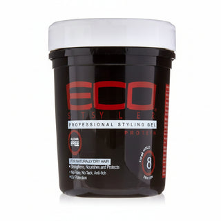 Eco Styler Protein Styling Gel 454g 16oz for maximum hold, curl definition and frizz control