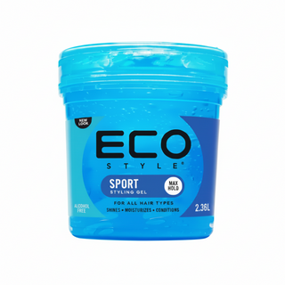 Eco Styler Sport Max Hold Styling Gel 2.36L for extreme hold shine and frizz control hair styling