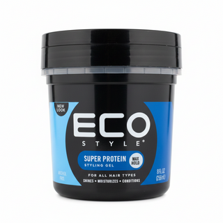 eco styler super protein styling gel 236ml for max hold repair shine and frizz control hair