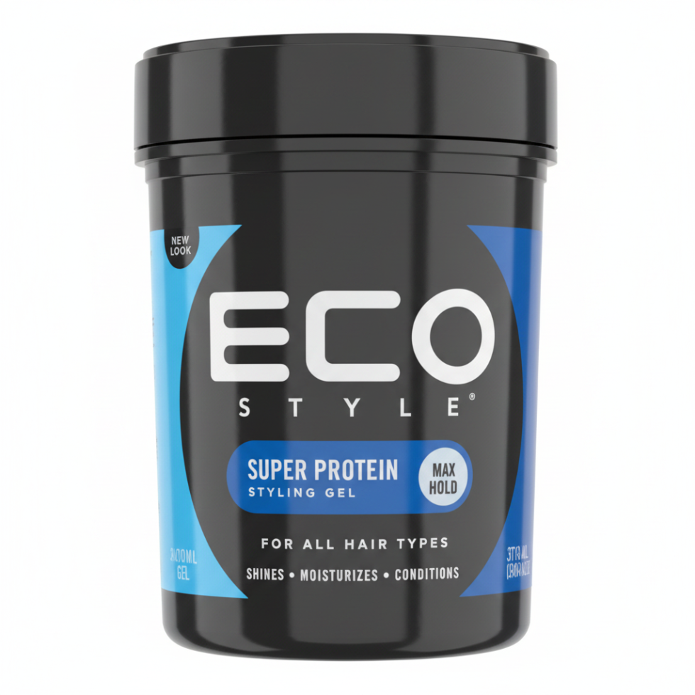 eco styler super protein styling gel 946ml for max hold repair shine and frizz control hair