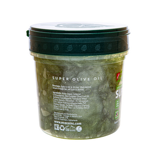 Eco Super Olive 10X Hair Moisturising Styling Gel 473ml for moisture shine and curl definition