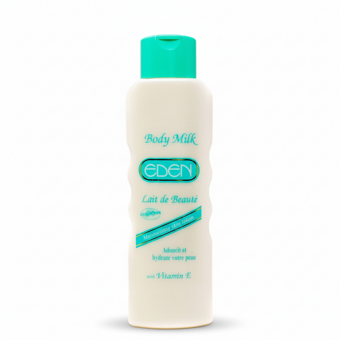 Eden body milk moisturizing skin lotion deep hydration for dry skin soft smooth healthy looking skin care