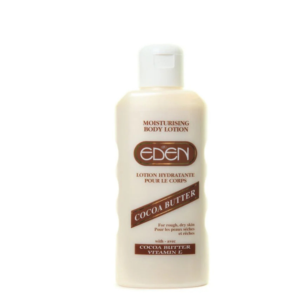Eden cocoa butter hydrating body lotion 500ml for soft smooth deeply moisturized skin