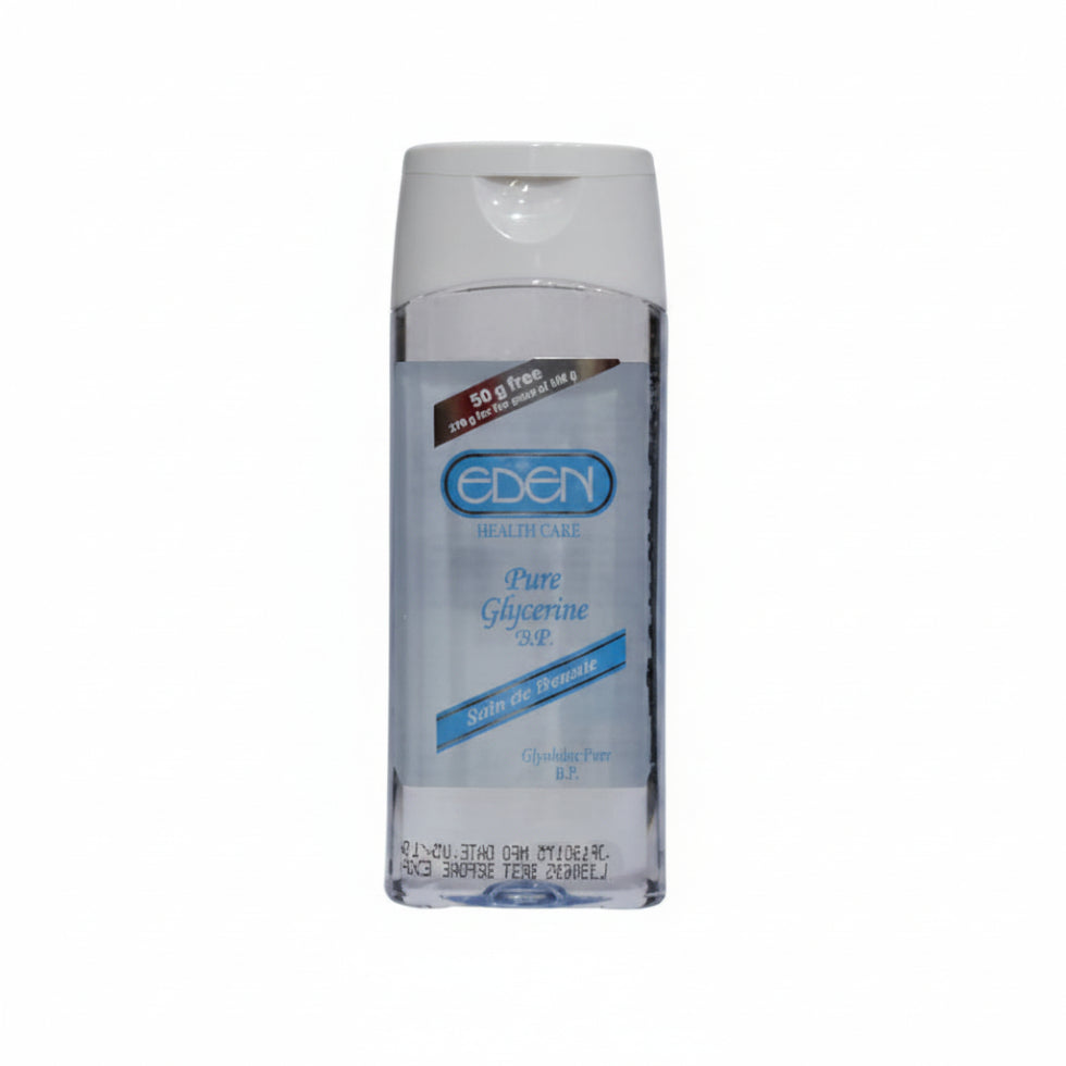 Eden Pure Glycerine for deep skin hydration moisture barrier support and soft smooth healthy skin

