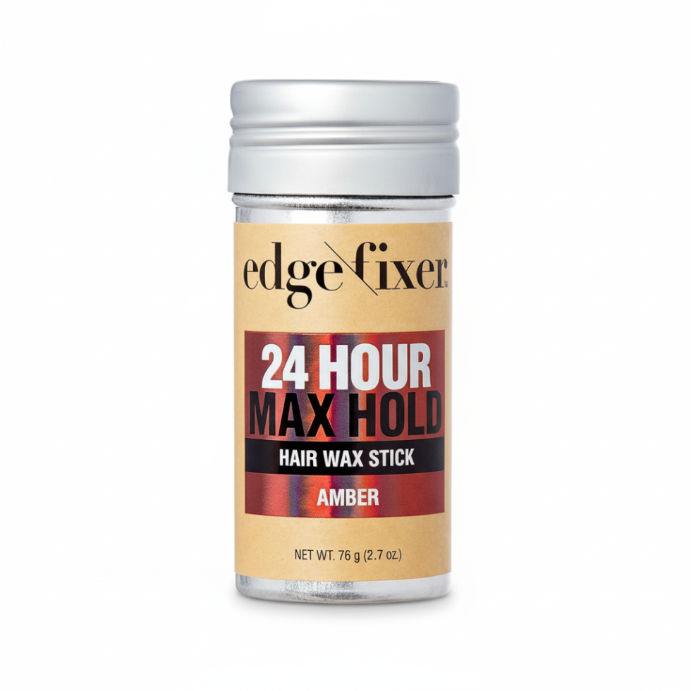red by kiss 24hr max hold hair wax stick amber 2.7oz strong edge control frizz smooth styling