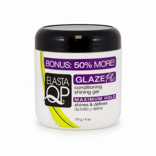 Elasta qp glaze plus conditioning shining hair gel maximum hold shine styling gel