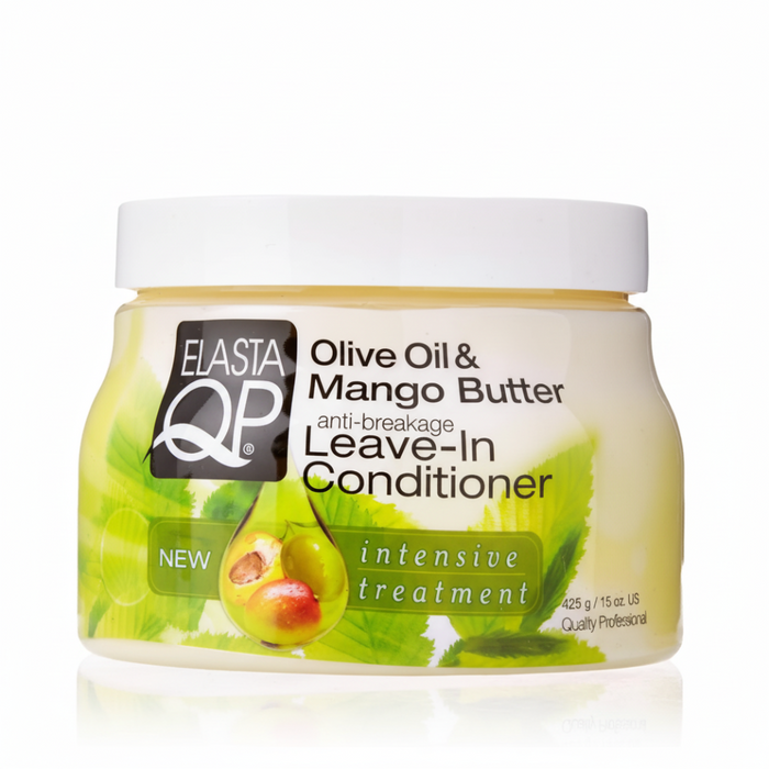 Elasta QP Olive Oil & Mango Butter Leave-In Conditioner 425g | Anti-Breakage Care
