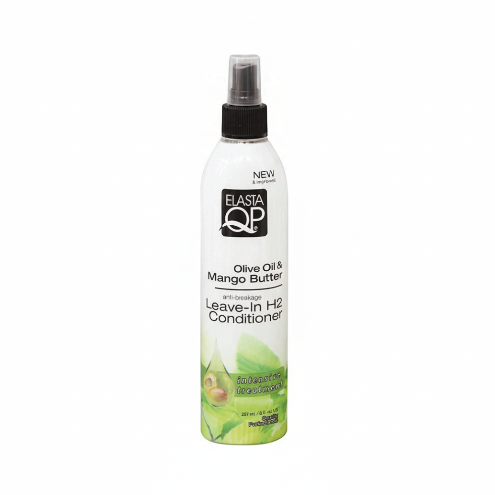 Elasta qp olive oil mango butter leave in conditioner anti breakage hydration hair care
