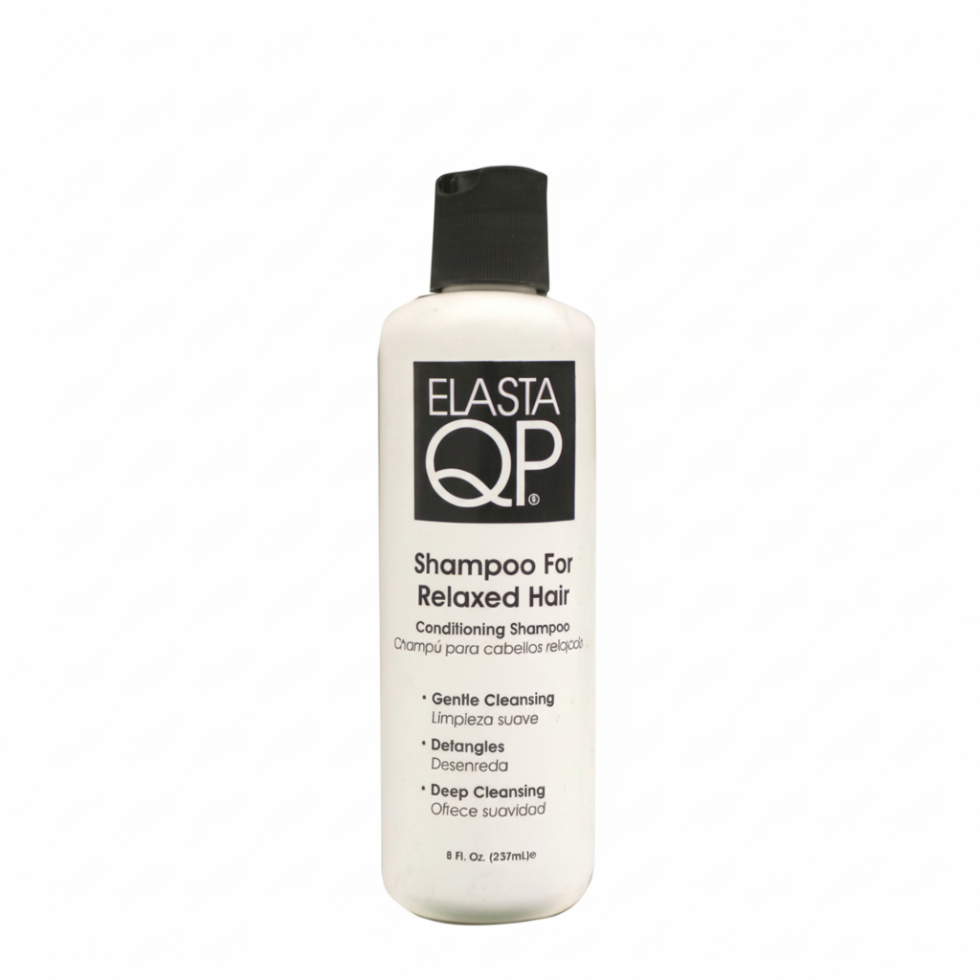Elasta qp shampoo for relaxed hair sulfate free gentle cleanse moisturizing hair care