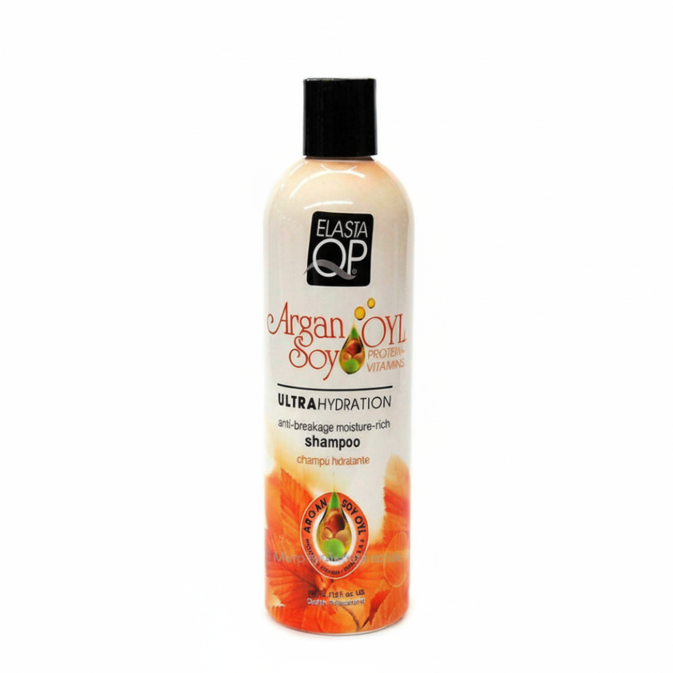 Elasta qp soy oil shampoo ultra hydration moisture rich cleanser dry hair care