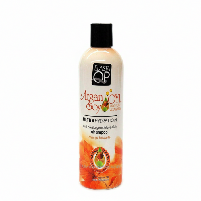 Elasta QP Soy Oil Ultra Hydration Shampoo 355ml | Hydrate & Restore Hair