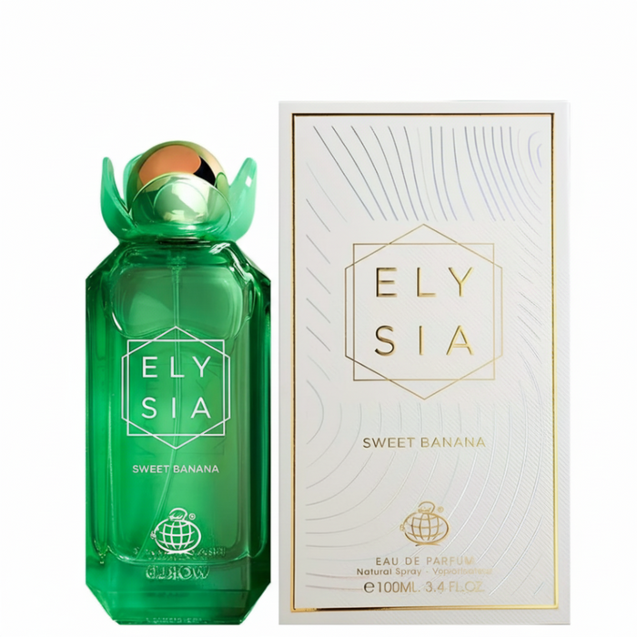 Elysia Sweet Banana EDP 100ml creamy banana gourmand women perfume bottle by Fragrance World