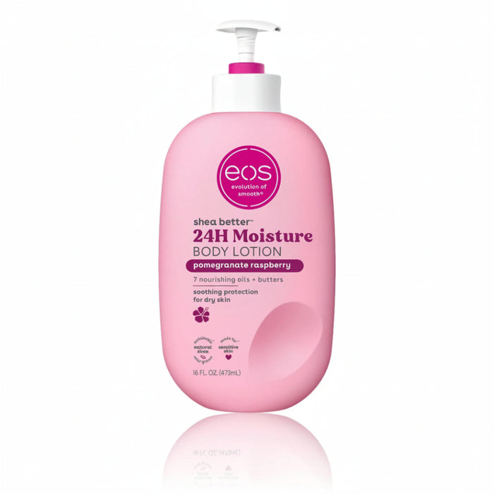 Eos Pomegranate Raspberry Body Lotion 473ml | Hydrating Body Cream