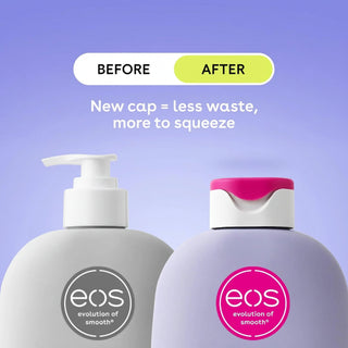 Eos vanilla cashmere body lotion 473ml pump bottle for hydrating daily skin care