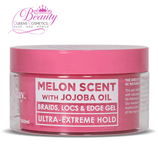 ESHA Slick N Slay 2-IN-1 Braid & Edge Gel - MELON & JOJOBA OIL