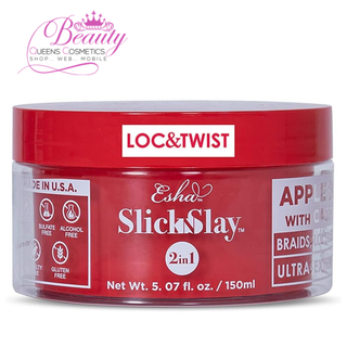 ESHA Slick N Slay 2-IN-1 Braid & Edge Gel - APPLE & CASTOR OIL