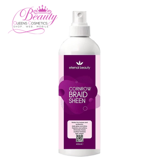 Eternal Beauty Cornrow Braid Sheen Spray 400ml | Shine, Frizz Control & Nourishment
