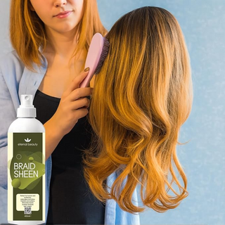 Eternal Beauty braid sheen spray 400ml for shine frizz control and scalp hydration