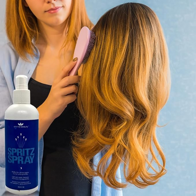 Eternal Beauty spritz spray 400ml anti static hair mist for moisture shine and frizz control
