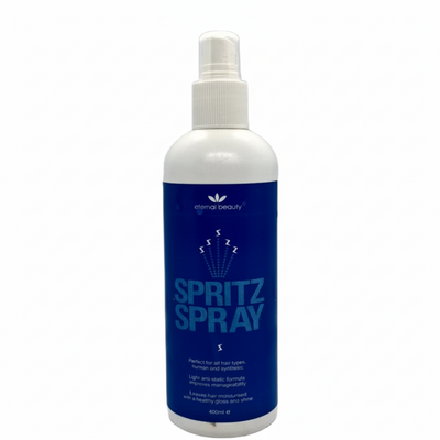 Eternal Beauty spritz spray 400ml anti static hair mist for moisture shine and frizz control