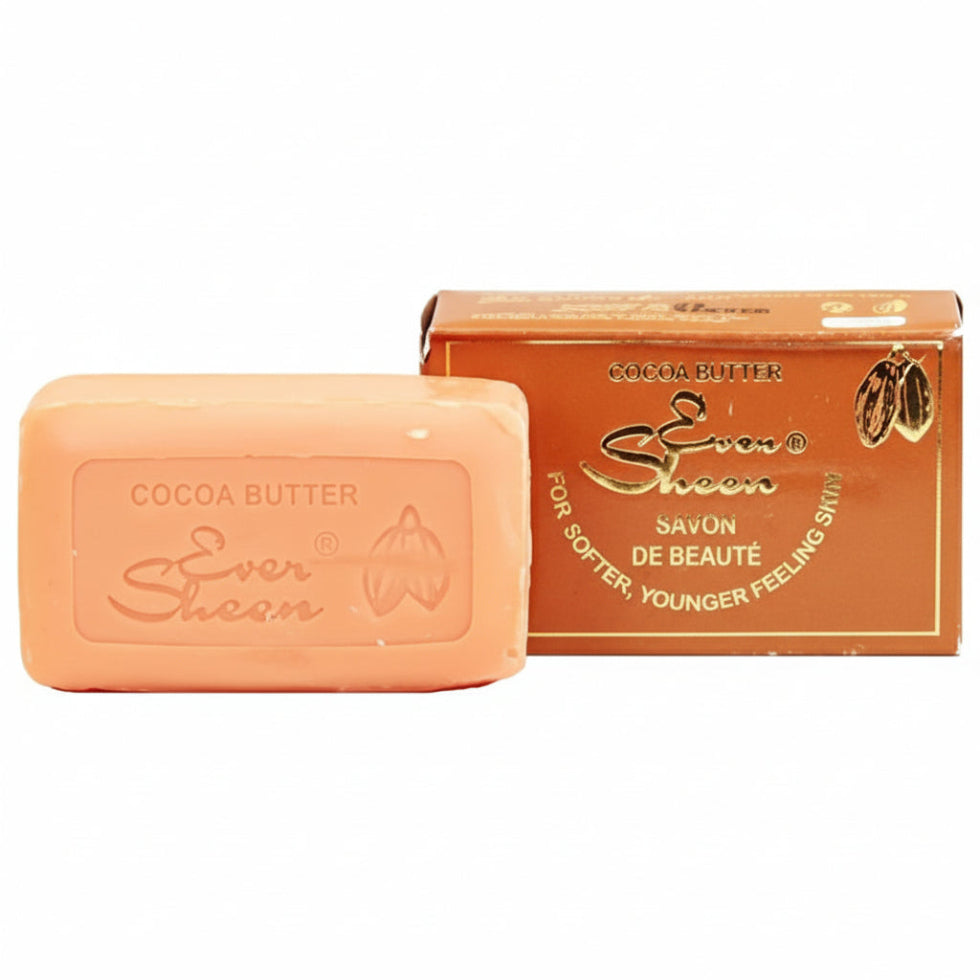 Ever Sheen Cocoa Butter Beauty Soap 200g bar for moisturizing cleansing soft smooth glowing skin