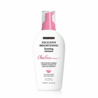 exclusive brightening foaming cleanser 150ml deep cleansing glow face wash