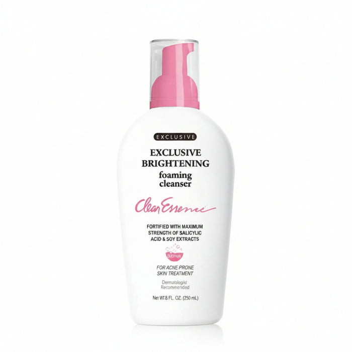 exclusive brightening foaming cleanser 150ml deep cleansing glow face wash