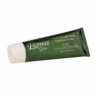 express glow triple fast lightening cream 50g brightening spot care face cream even tone radiant skin care