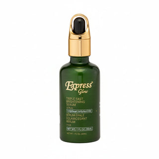express glow triple fast lightening serum 50ml dark spot corrector brightening skin care fast glow serum even tone skin