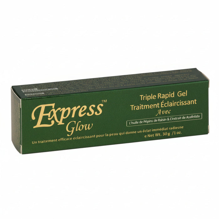 express glow triple raid gel 30g acne dark spot tone treatment skin care gel brightening acne care face gel