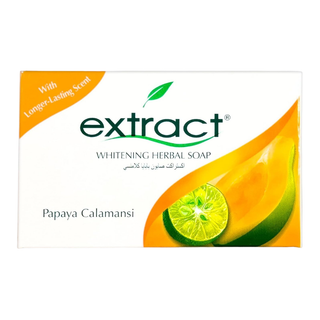Extract papaya calamansi skin whitening soap 125g brightening herbal face and body soap