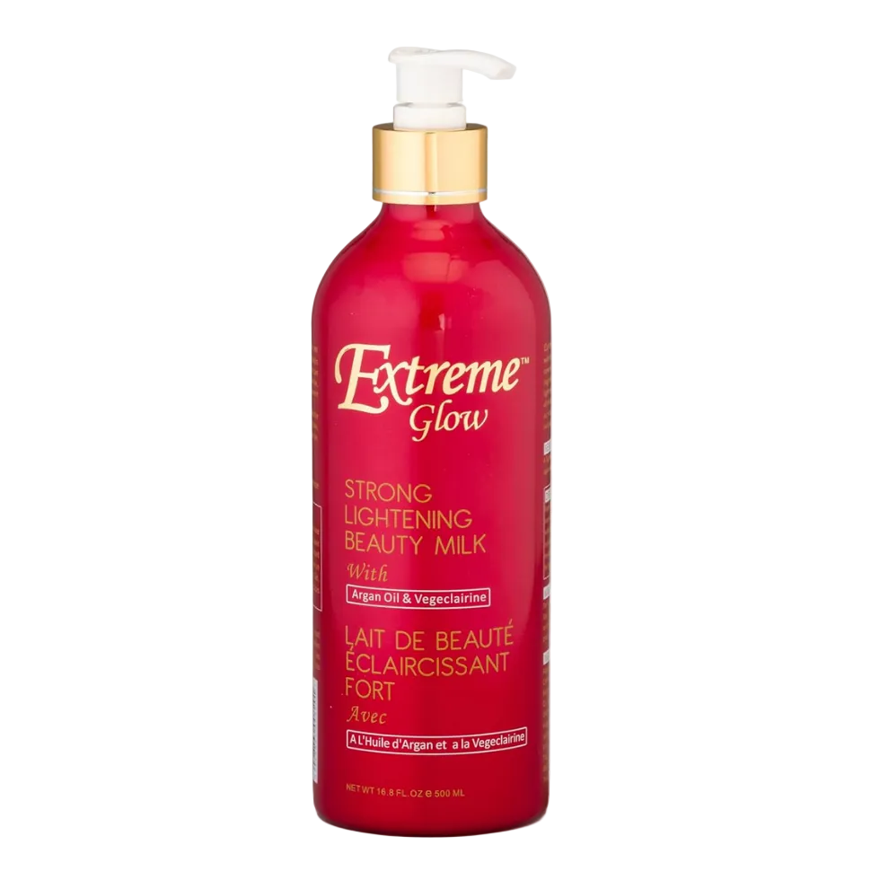 extreme glow strong lightening beauty milk 500ml brightening lotion hydrating body milk glowing smooth skin care lotion
