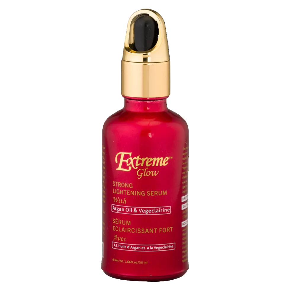 extreme glow strong lightening serum 50ml brightening spot care face serum radiant even tone skincare serum