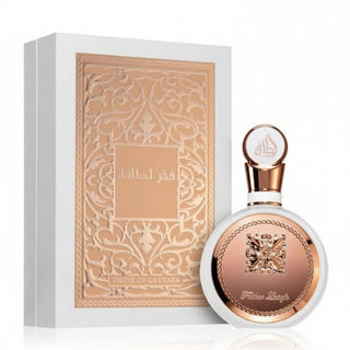 FAKHAR Rose Gold Eau De Parfum 100ml by Lattafa floral sweet white floral vanilla musk long-lasting women’s fragrance
