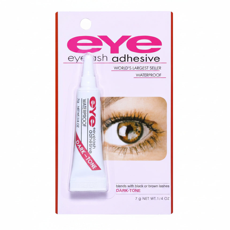FYNE dark tone eyelash adhesive 7g for strong long lasting false lash hold and natural blend