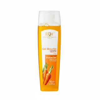 F&W Carrot Brightening Shower Gel 400ml for radiant smooth and refreshed glowing skin