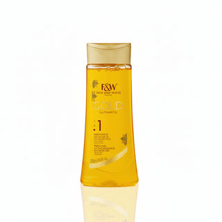 F and W gold argan shower gel 250ml hydrating daily body wash soft radiant skin cleanser