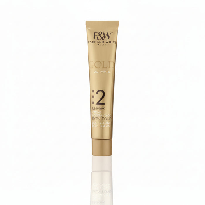 F&W Gold Fade Cream 50ml | Dark Spot & Even Tone Brightening Care
