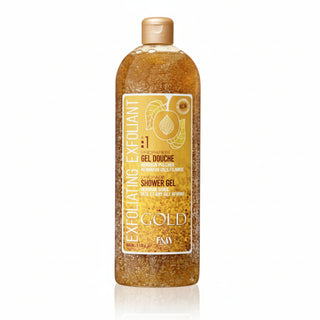 F&W Gold Ultimate Exfoliating Scrub Shower Gel 940ml for smooth glowing skin