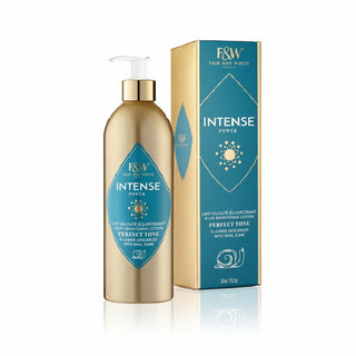 F&W Intense Power Silky Brightening Lotion 500ml for glowing smooth even toned skin