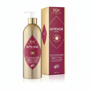 F&W Intense Power Silky Brightening Lotion 500ml for perfect tone glowing skin