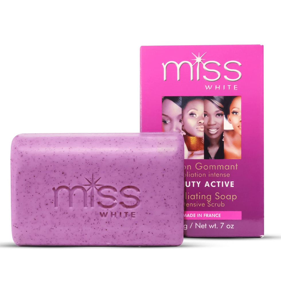 F and W Miss White exfoliating papaya soap 200g glow smooth skin brightening cleansing bar