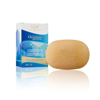 F&W Paris Glutathion Exfoliating Soap 200g for bright smooth glowing skin