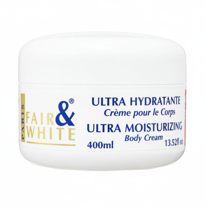 F and W ultra moisturizing body cream 400ml deep hydration dark spot care smooth skin