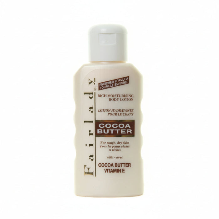 Fair Lady cocoa butter body lotion 500ml for rich moisture soft glowing smooth skin