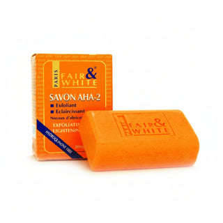 Fair & White AHA Exfoliating Soap 200g for smooth bright even toned skin